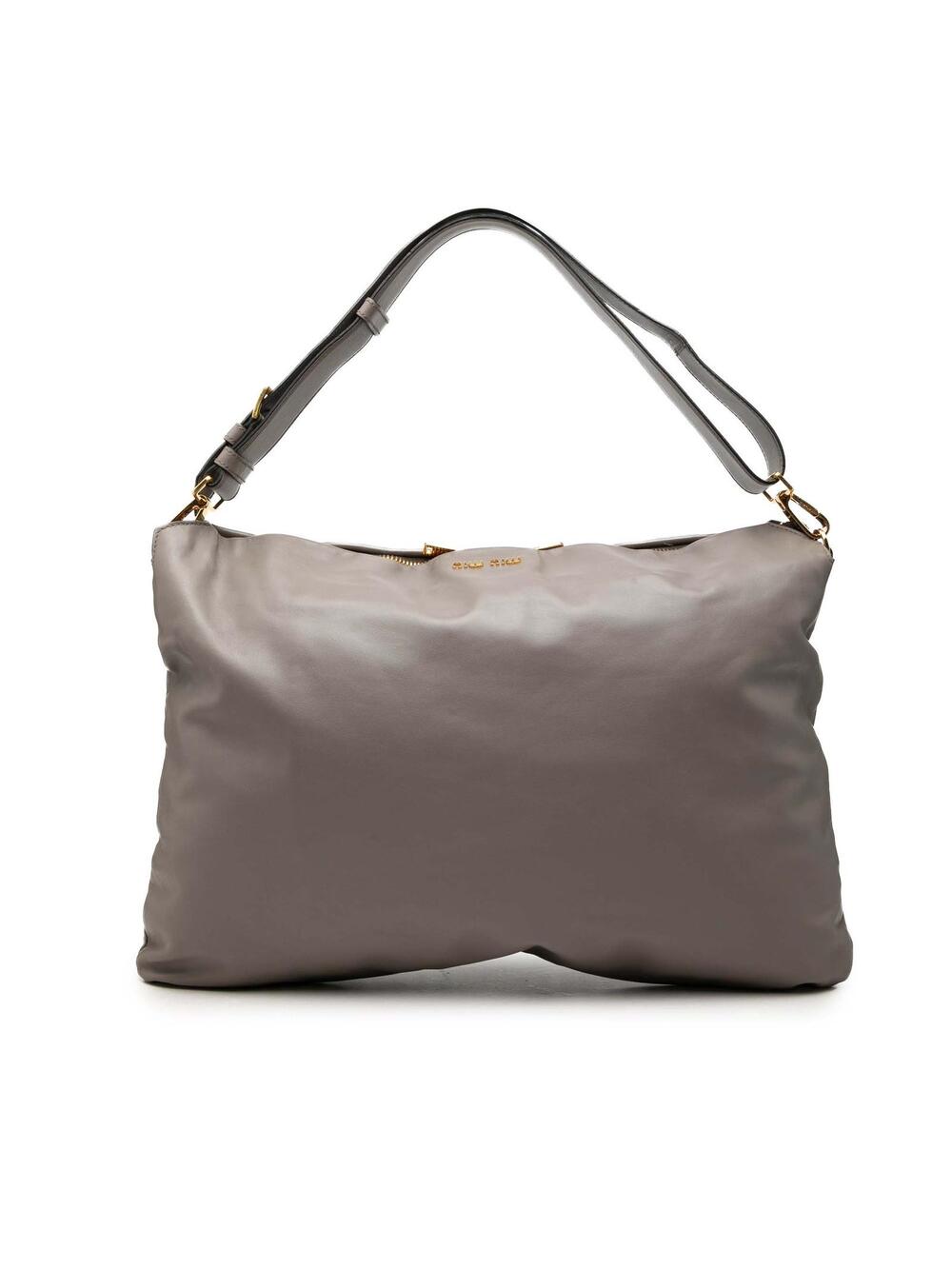 Miu Soft Calf Cloud Hobo Pre- #356671M83B